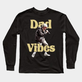 Dad Vibes Retro Long Sleeve T-Shirt